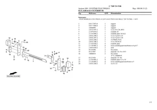 Catalogue de pièces détachées: C 7205 TS/TSB → 18000 – parts catalogue sample 3