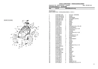 Ersatzteilkatalog: 6185 G AGROTRON → WSXDU40200LD50001 – parts catalogue sample 2
