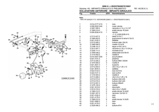 Catalogo ricambi: 5090 G → ZKDCF50200TD10001 – parts catalogue sample 3