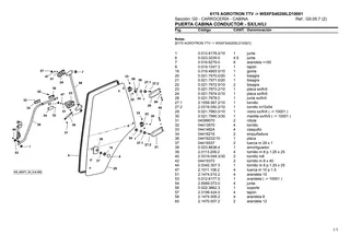 Catálogo de repuestos: 6175 AGROTRON TTV → WSXFS40200LD10001 – parts catalogue sample 2