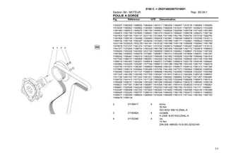 Catalogue de pièces détachées: 5100 C → ZKDY480200TD10001 – parts catalogue sample 1