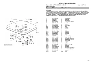 Catalogue de pièces détachées: 5100 C → ZKDY480200TD10001 – parts catalogue sample 3