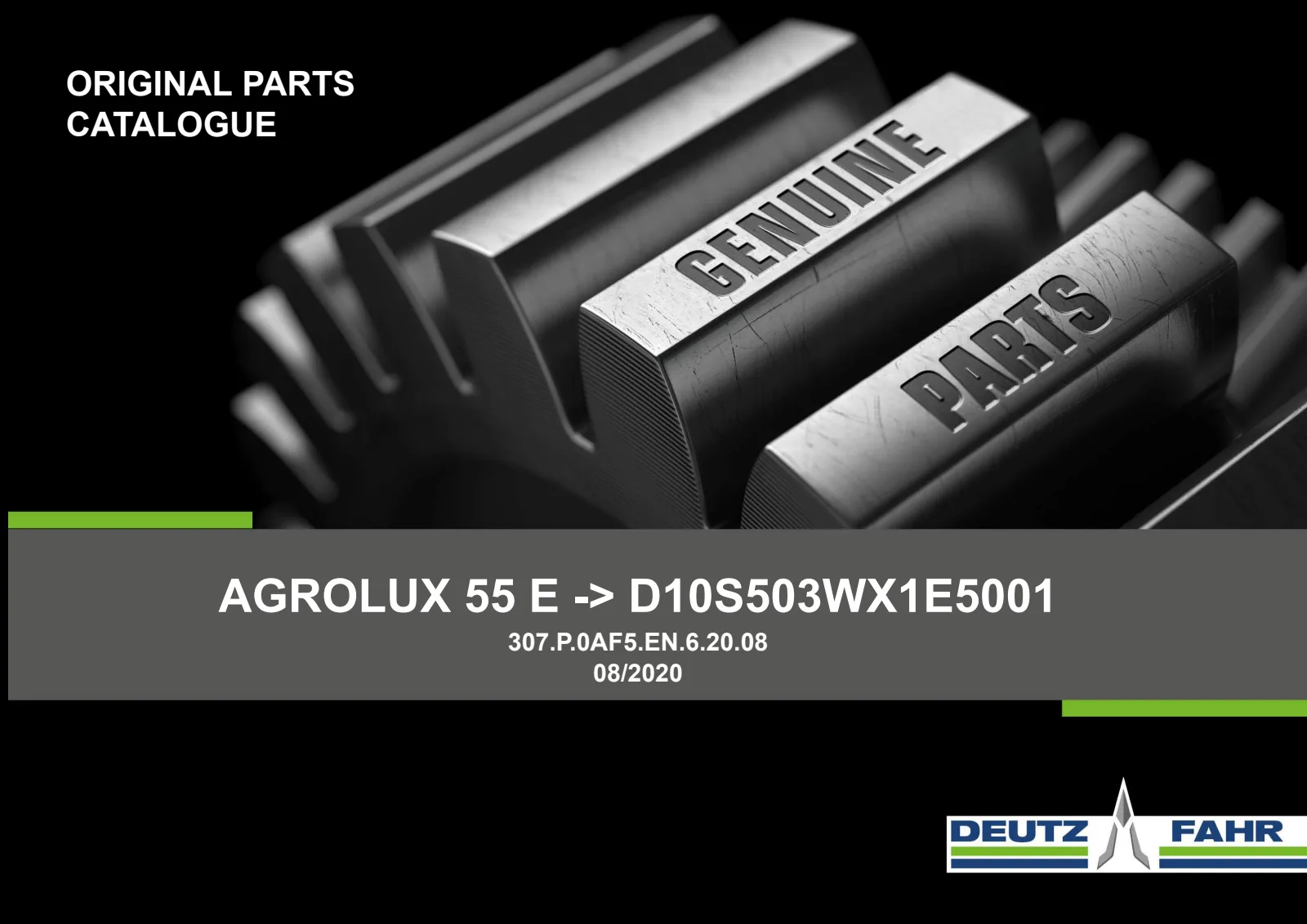 Parts Catalogue: AGROLUX 55 E → D10S503WX1E5001