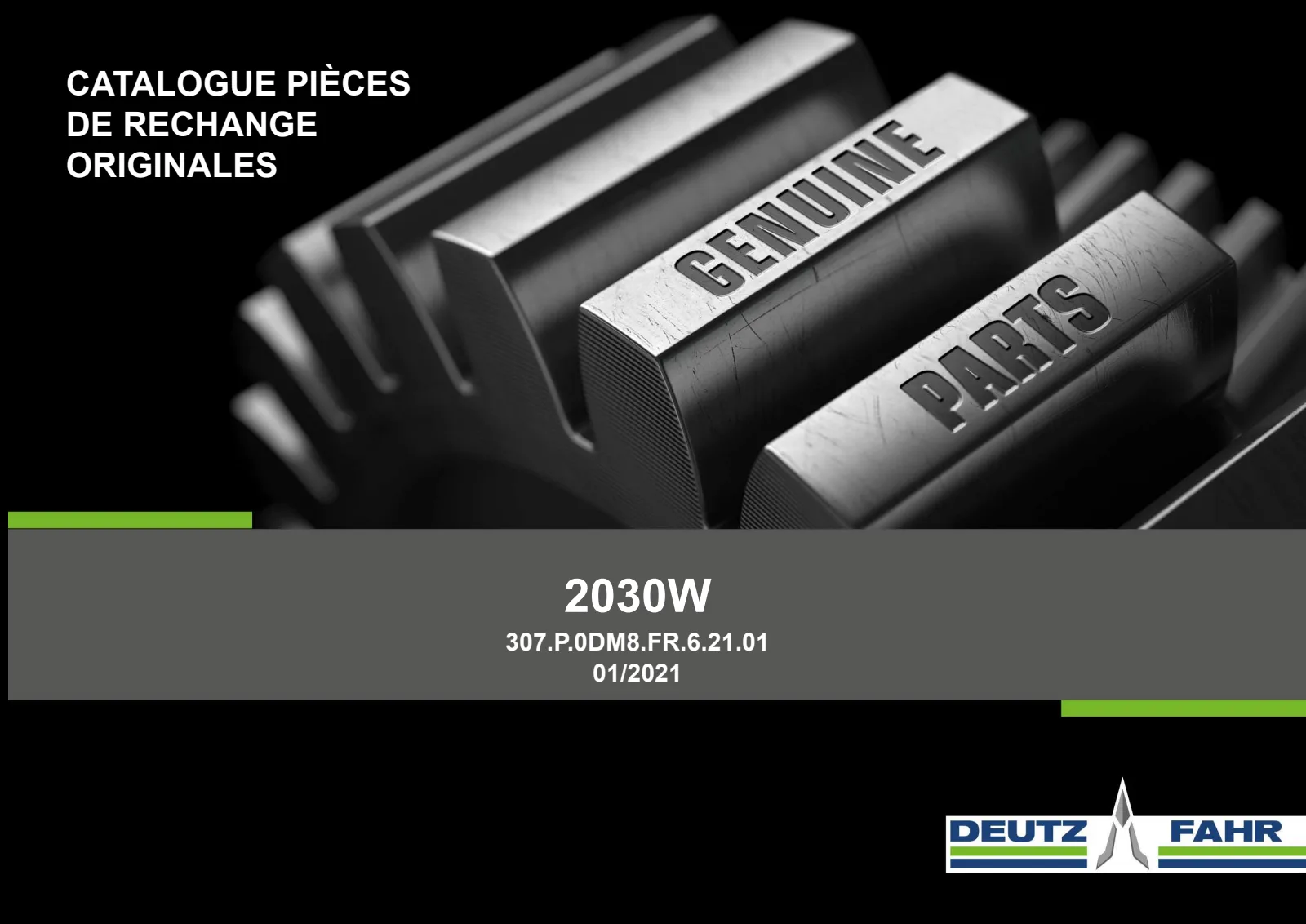 Catalogue de pièces détachées: 2030W