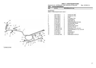 Ersatzteilkatalog: 5090 G → ZKDCH50200TD10001 – parts catalogue sample 3