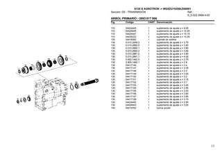 Catálogo de repuestos: 6135 G AGROTRON → WSXDU10200LD50001 – parts catalogue sample 1