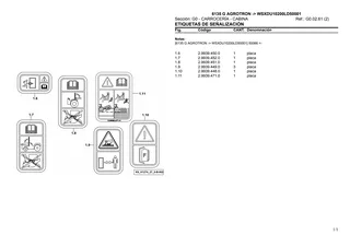 Catálogo de repuestos: 6135 G AGROTRON → WSXDU10200LD50001 – parts catalogue sample 2