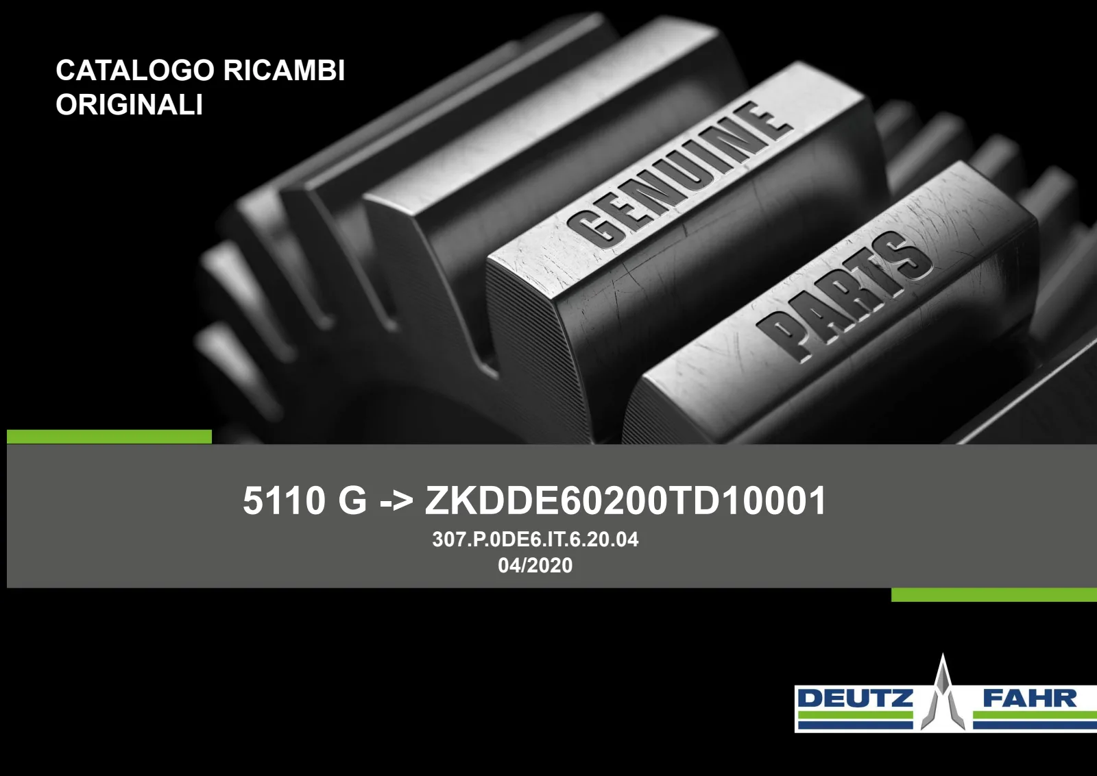 Catalogo ricambi: 5110 G → ZKDDE60200TD10001
