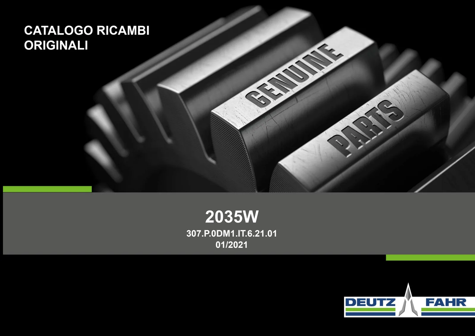 Catalogo ricambi: 2035W