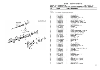 Catálogo de repuestos: 5080 D → ZKDCW10200TD10001 – parts catalogue sample 1