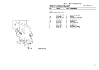 Catálogo de repuestos: 5080 D → ZKDCW10200TD10001 – parts catalogue sample 3