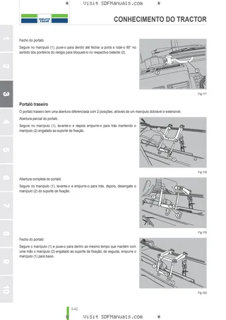 Manual do operador: Agrotron M 610 Profiline → WSXJ790400LD10010 – sample manual page 1