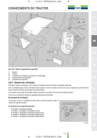 Manual do operador: AGROTRON TTV 610 → WSXJ420400LD10010 – sample manual page 1
