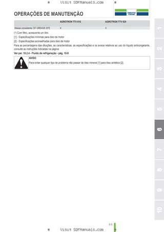 Manual do operador: AGROTRON TTV 610 → WSXJ420400LD10010 – sample manual page 3
