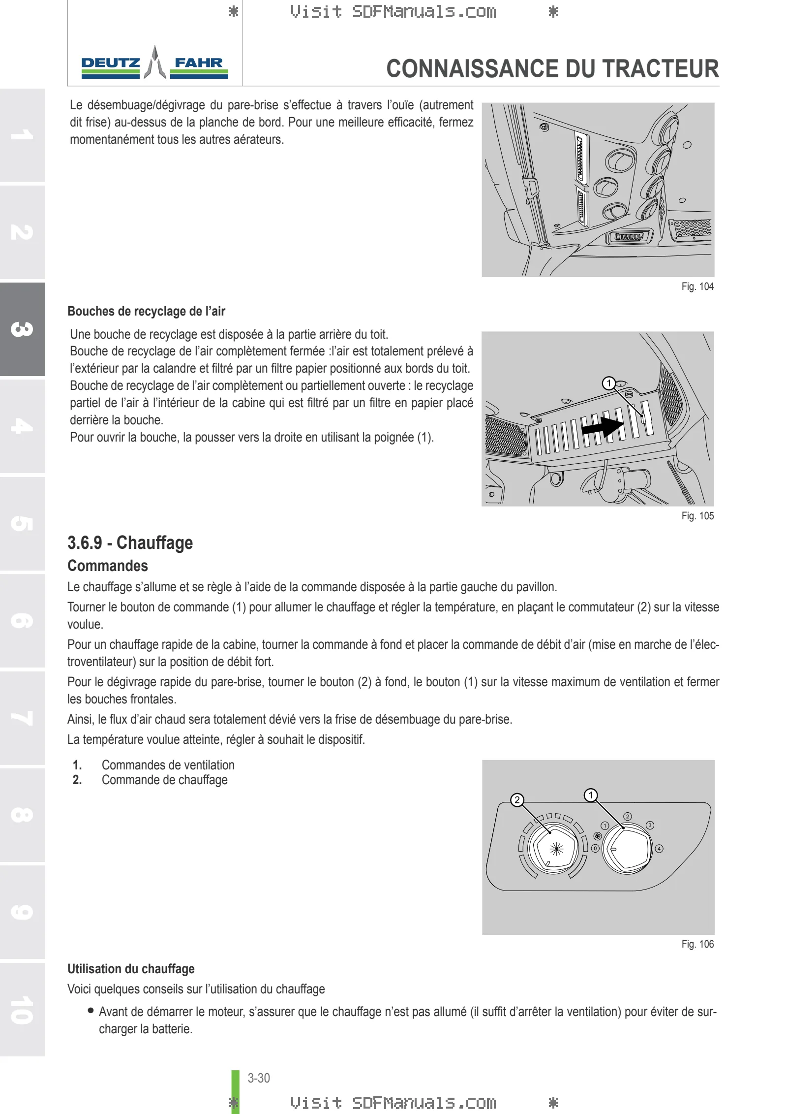 Manuel de l'utilisateur: AGROPLUS 320 V → ZKDP7202W0TD01001 / 10001 – sample manual page 1