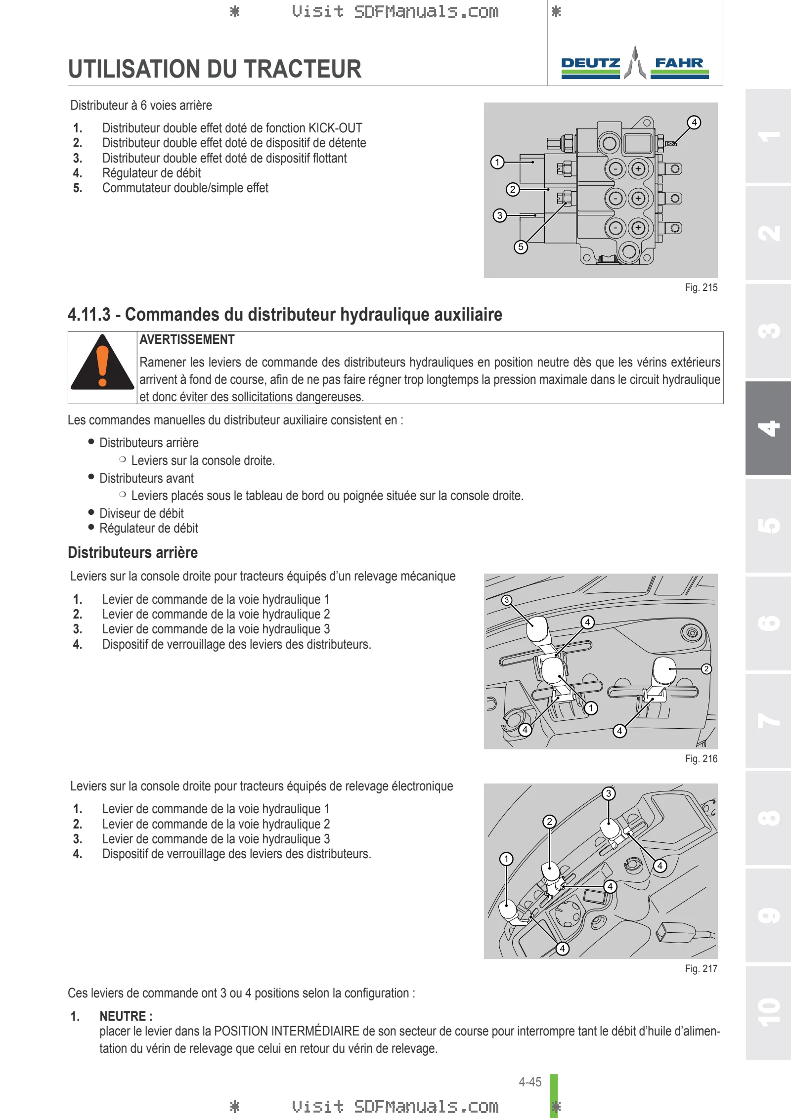 Manuel de l'utilisateur: AGROPLUS 320 V → ZKDP7202W0TD01001 / 10001 – sample manual page 2