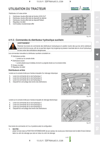 Manuel de l'utilisateur: AGROPLUS 320 V → ZKDP7202W0TD01001 / 10001 – sample manual page 2
