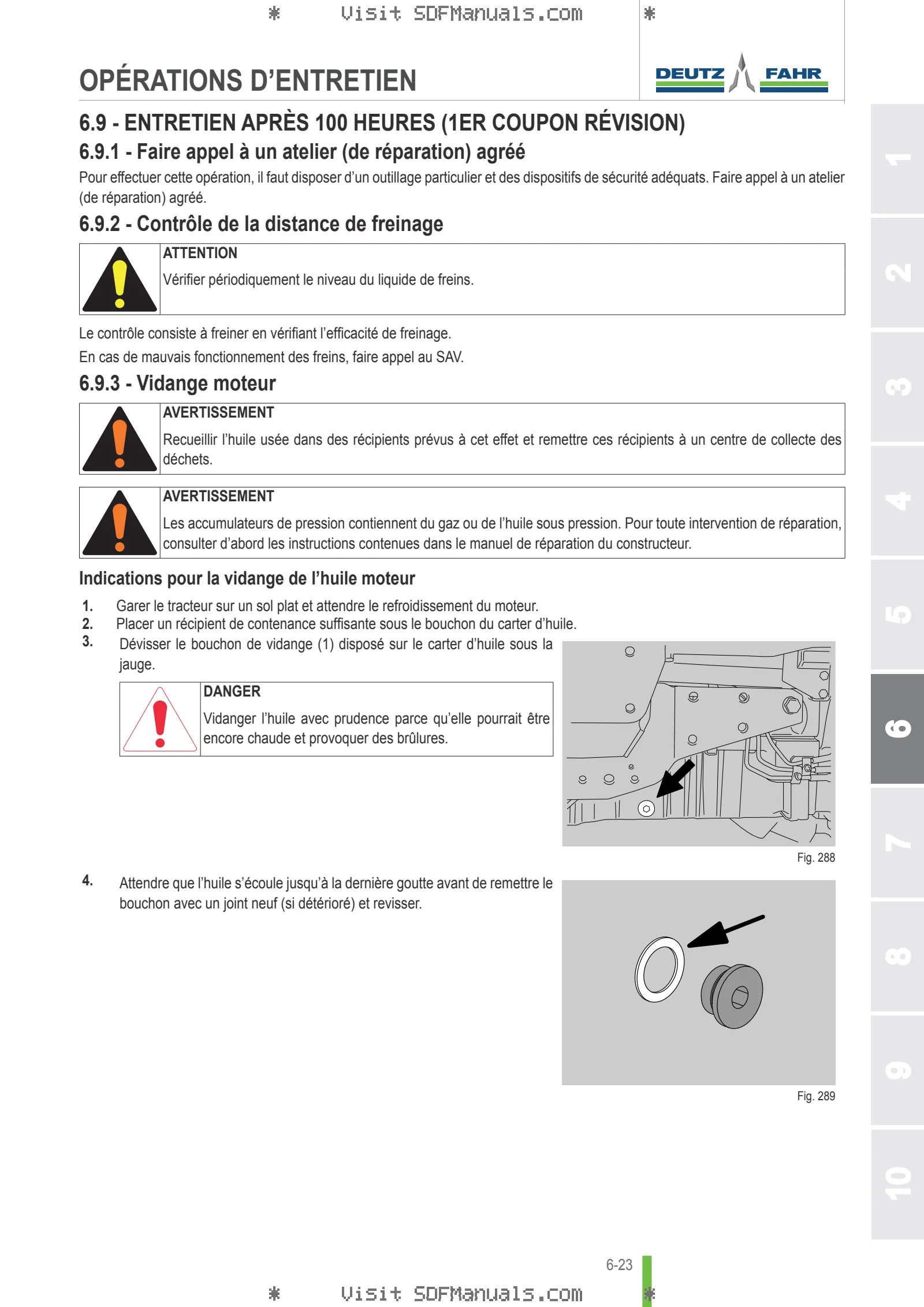 Manuel de l'utilisateur: AGROPLUS 320 V → ZKDP7202W0TD01001 / 10001 – sample manual page 3
