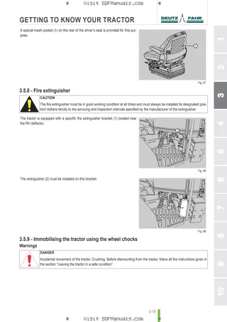 Operator's manual: Agrolux 65 → ZKDR9602W0RD01001 – sample manual page 1