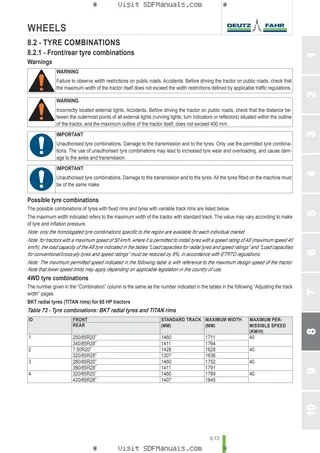 Operator's manual: Agrolux 65 → ZKDR9602W0RD01001 – sample manual page 4