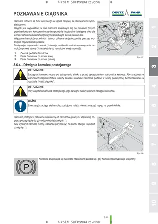Instrukcja operatora: Agrolux 65 → ZKDY2602W0RD50001 – sample manual page 1