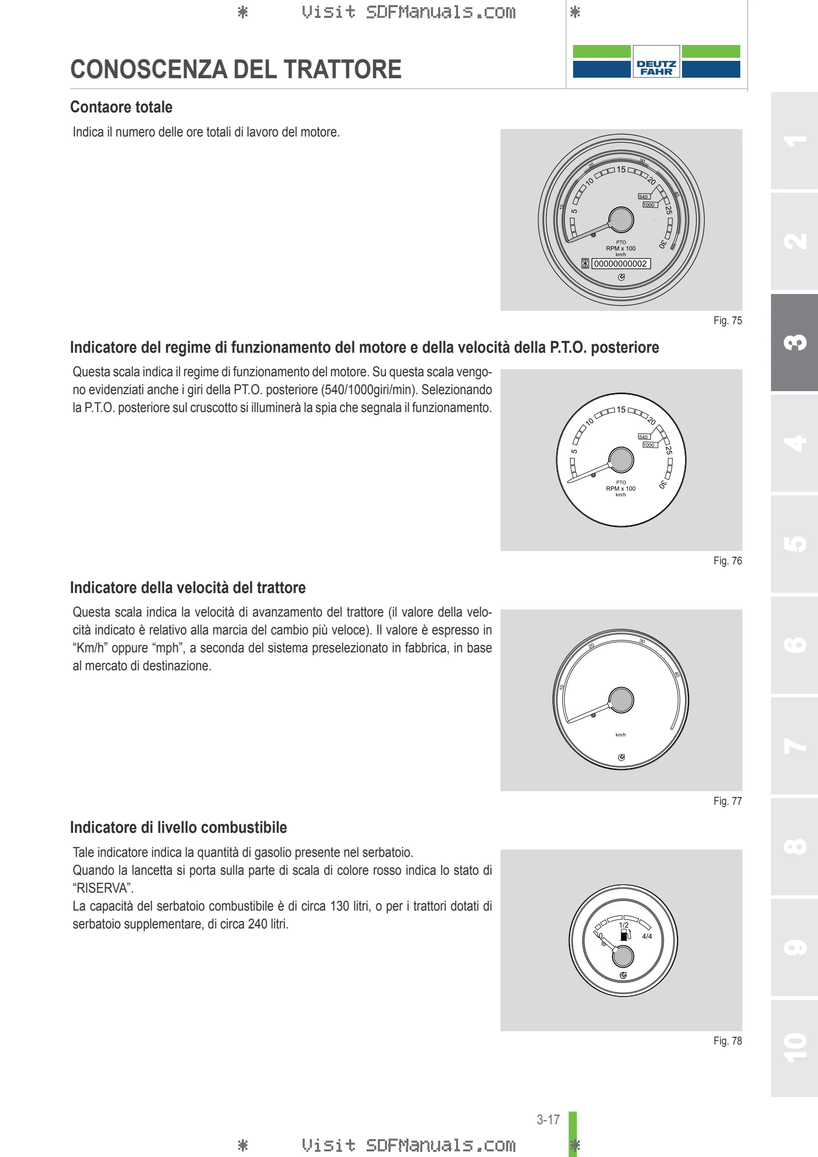 Manuale operatore: Agrotrac 115 → D33S156WVT2E10001 – sample manual page 1