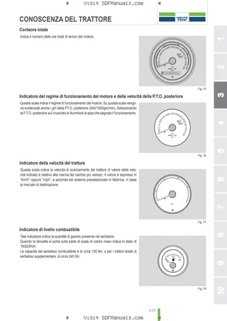 Manuale operatore: Agrotrac 115 → D33S156WVT2E10001 – sample manual page 1