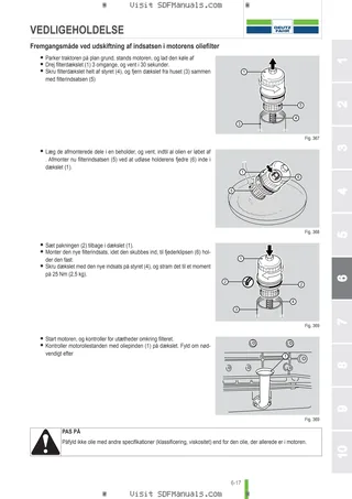 Betjeningshåndbog: Agrotron M 410 → WSXR540400LD10010 – sample manual page 3