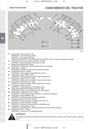 Manual del conductor: AGROPLUS 405 F KEYLINE → ZKDAB902W0TD30001 – sample manual page 1