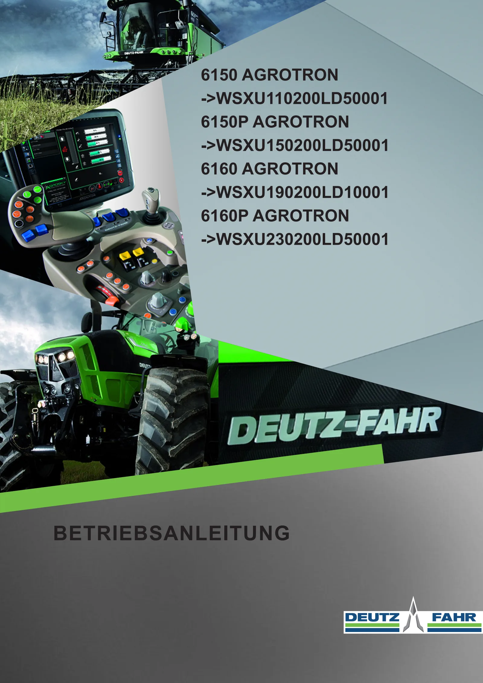 Betriebsanleitung: 6150 Agrotron → WSXU110200LD50001