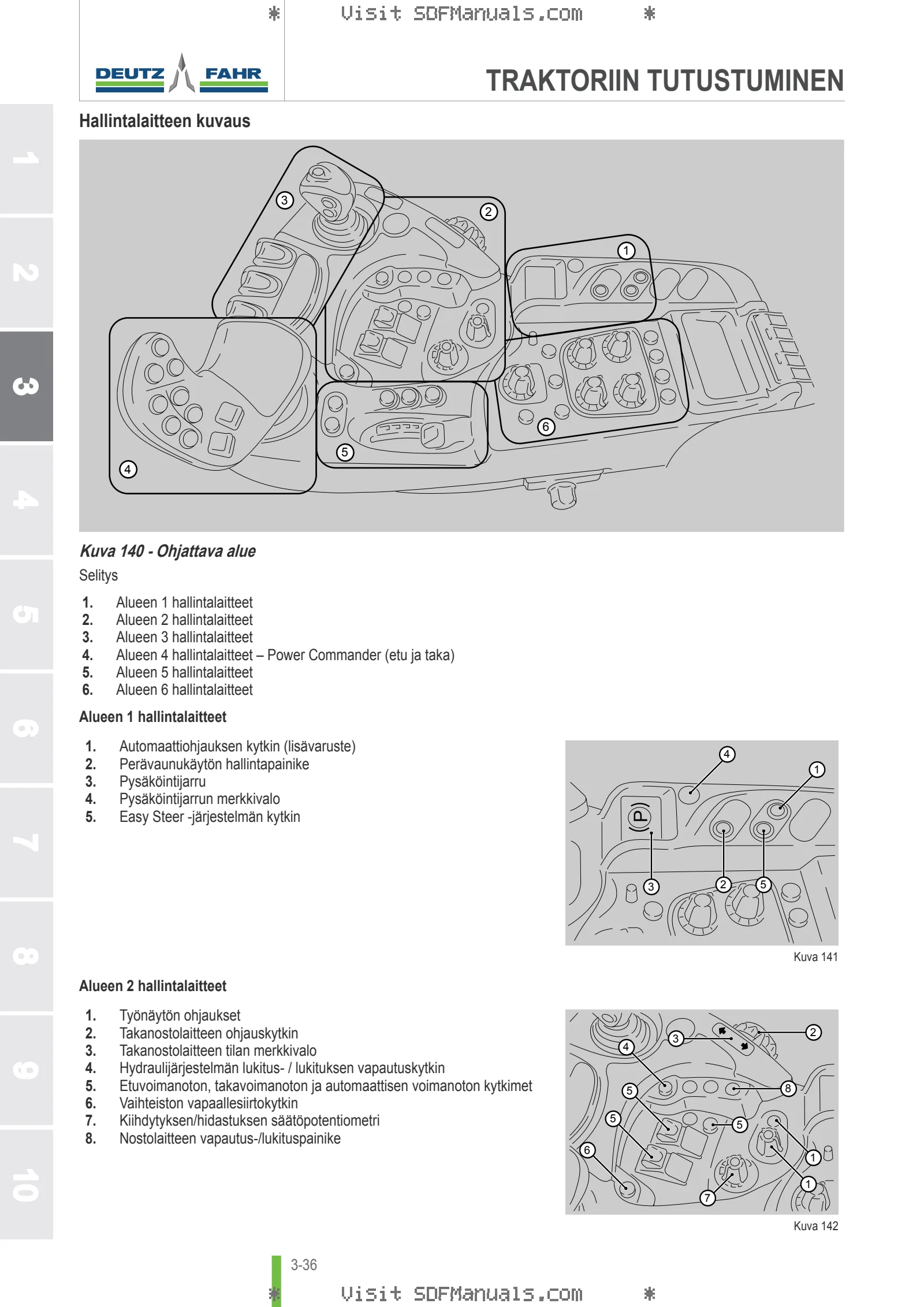 Käyttäjän opas: 6150.4 TTV Agrotron → WSXV750200LD50001 – sample manual page 1