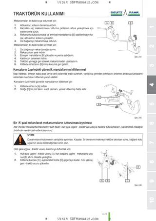 Kullanım Kılavuzu: 6120.4 TTV AGROTRON → WSXV630200LD50001 – sample manual page 2
