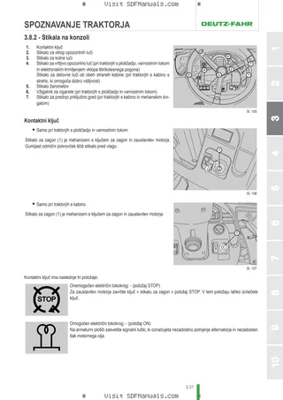 Uporabniški priročnik: AGROFARM 85 G → D14P854WVT50001 – sample manual page 1
