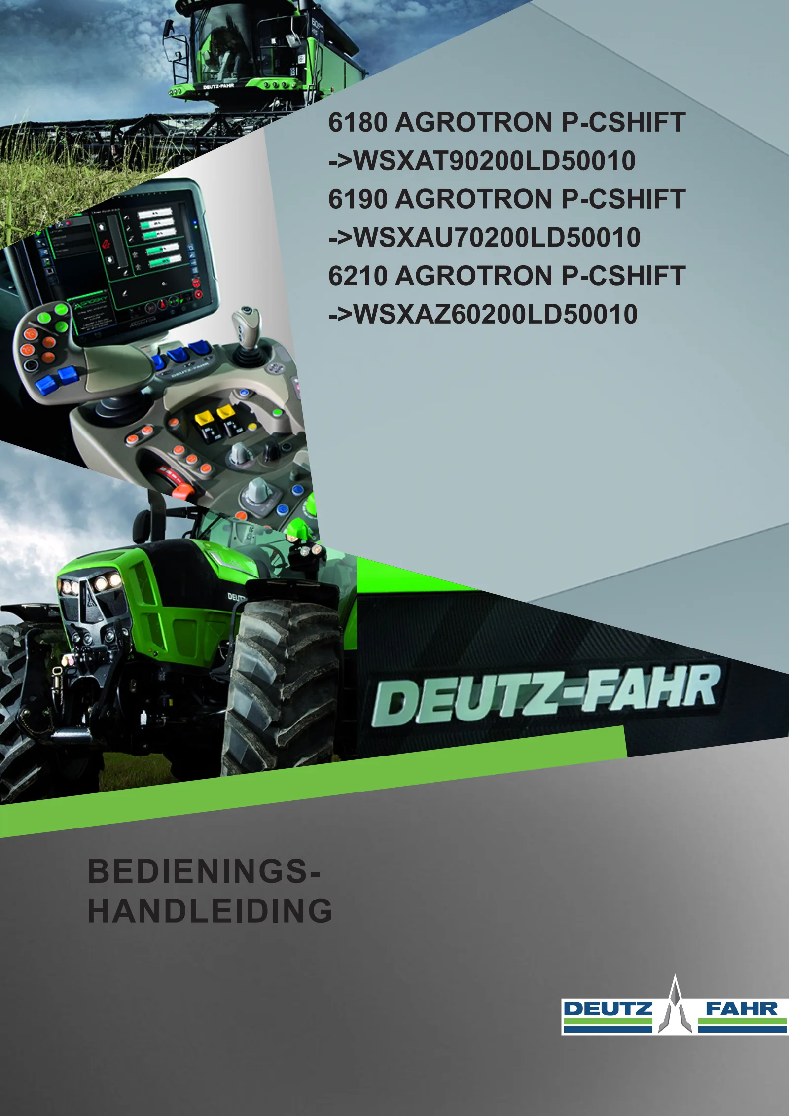 Bedieningshandleiding: 6180 Agrotron P-CShift → WSXAT90200LD50010