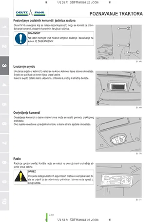 Priručnik za rukovatelja: 6150 Agrotron P-CShift → WSXAS70200LD50010 – sample manual page 1