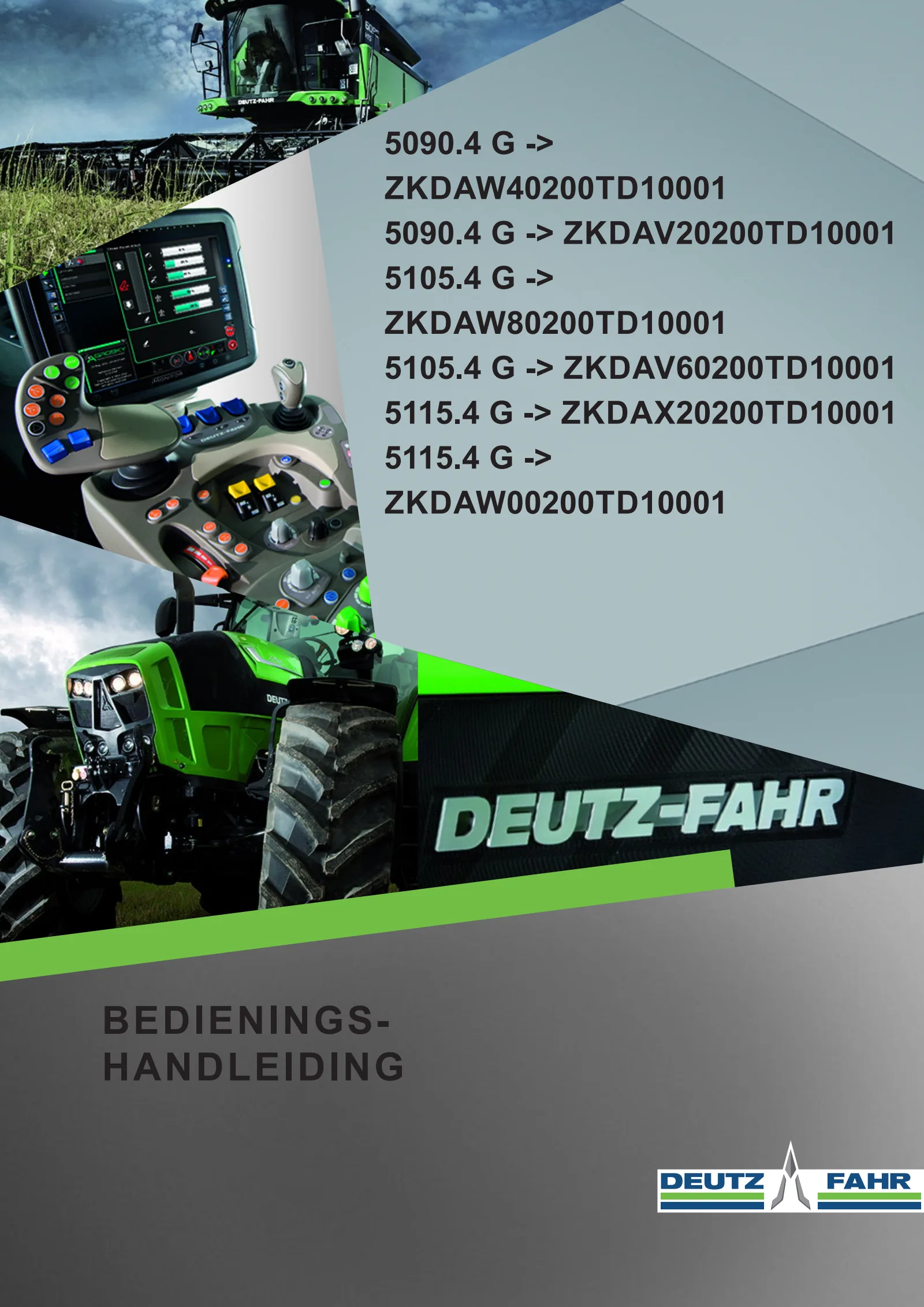 Bedieningshandleiding: 5090.4 G → ZKDAW40200TD10001