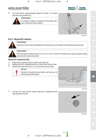 Kasutusjuhend: 6180 Agrotron → WSXAT50200LD50010 – sample manual page 3