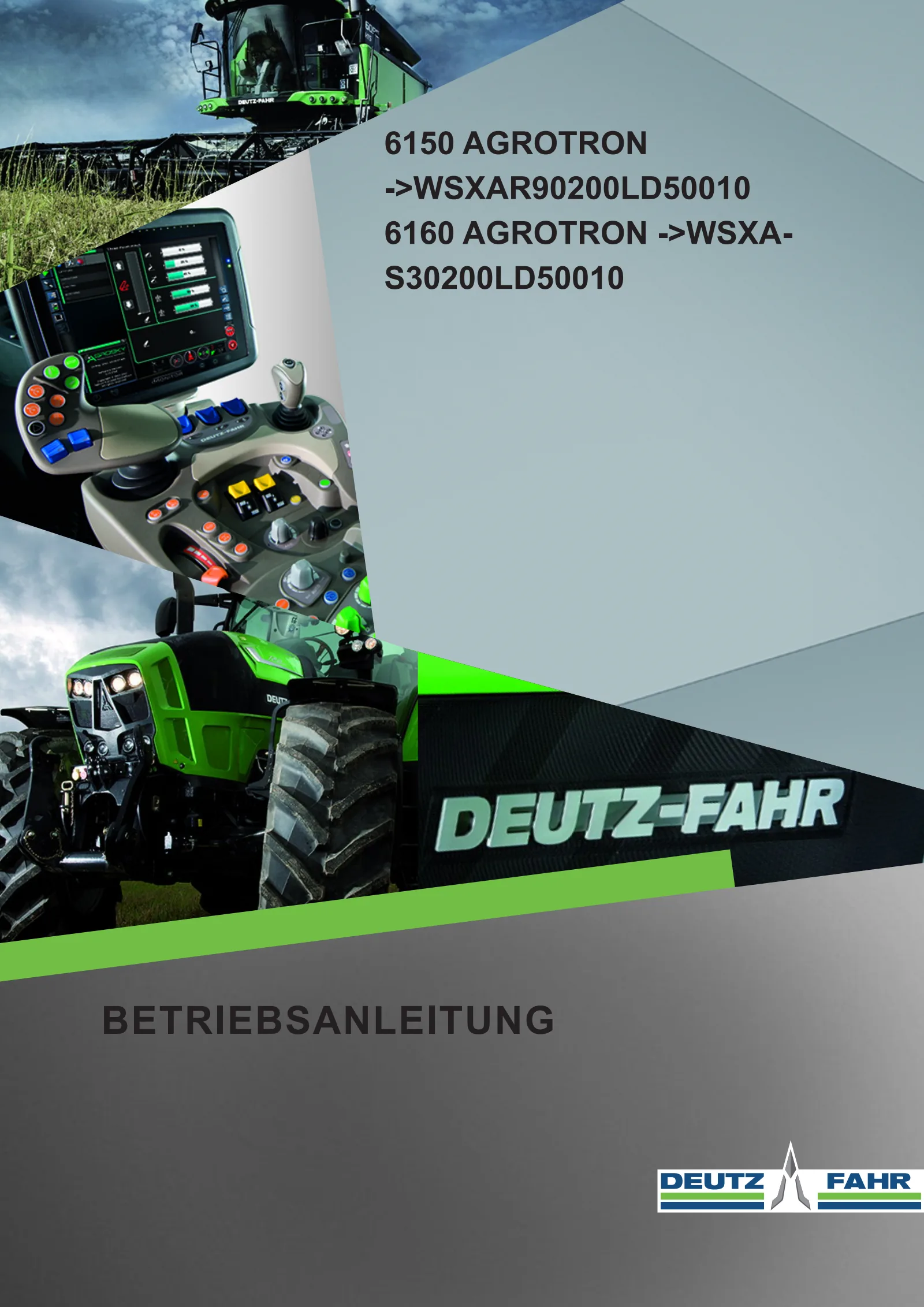 Betriebsanleitung: 6150 Agrotron → WSXAR90200LD50010