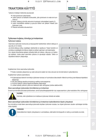 Käyttäjän opas: 6150 Agrotron → WSXAR90200LD50010 – sample manual page 2