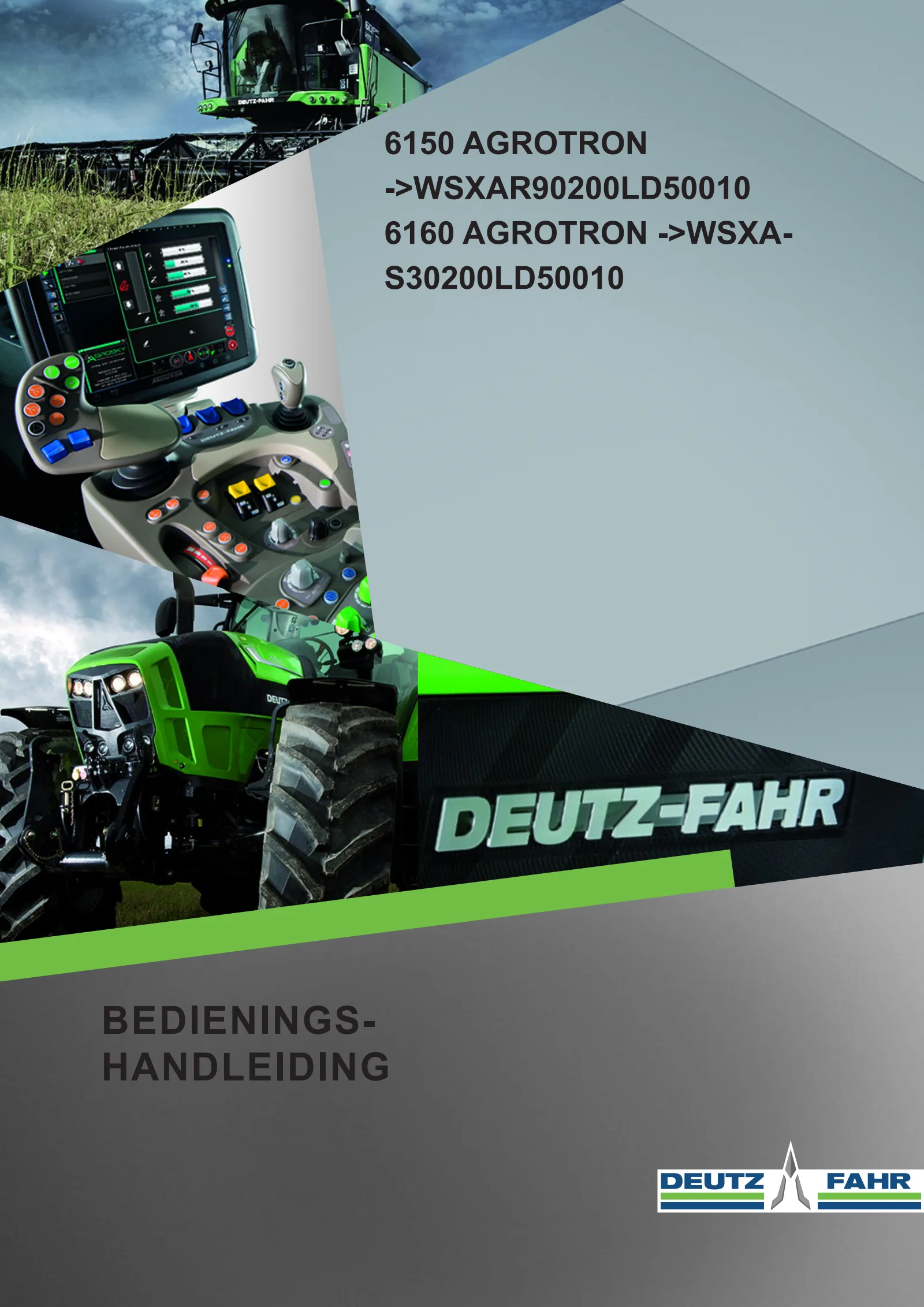 Bedieningshandleiding: 6150 Agrotron → WSXAR90200LD50010