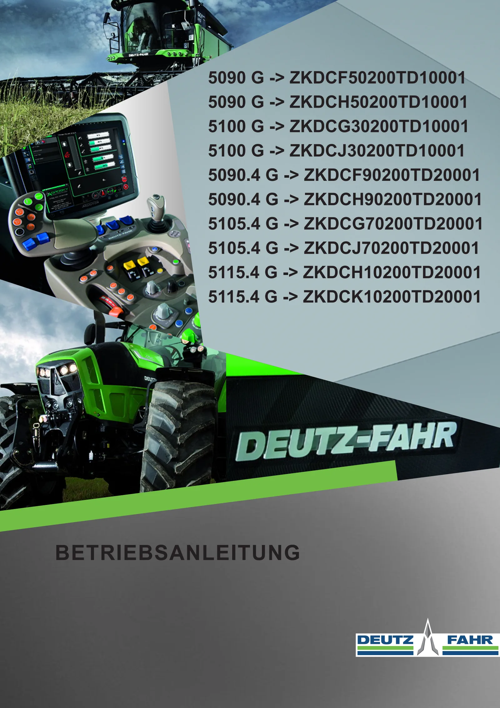 Betriebsanleitung: 5090 G → ZKDCF50200TD10001