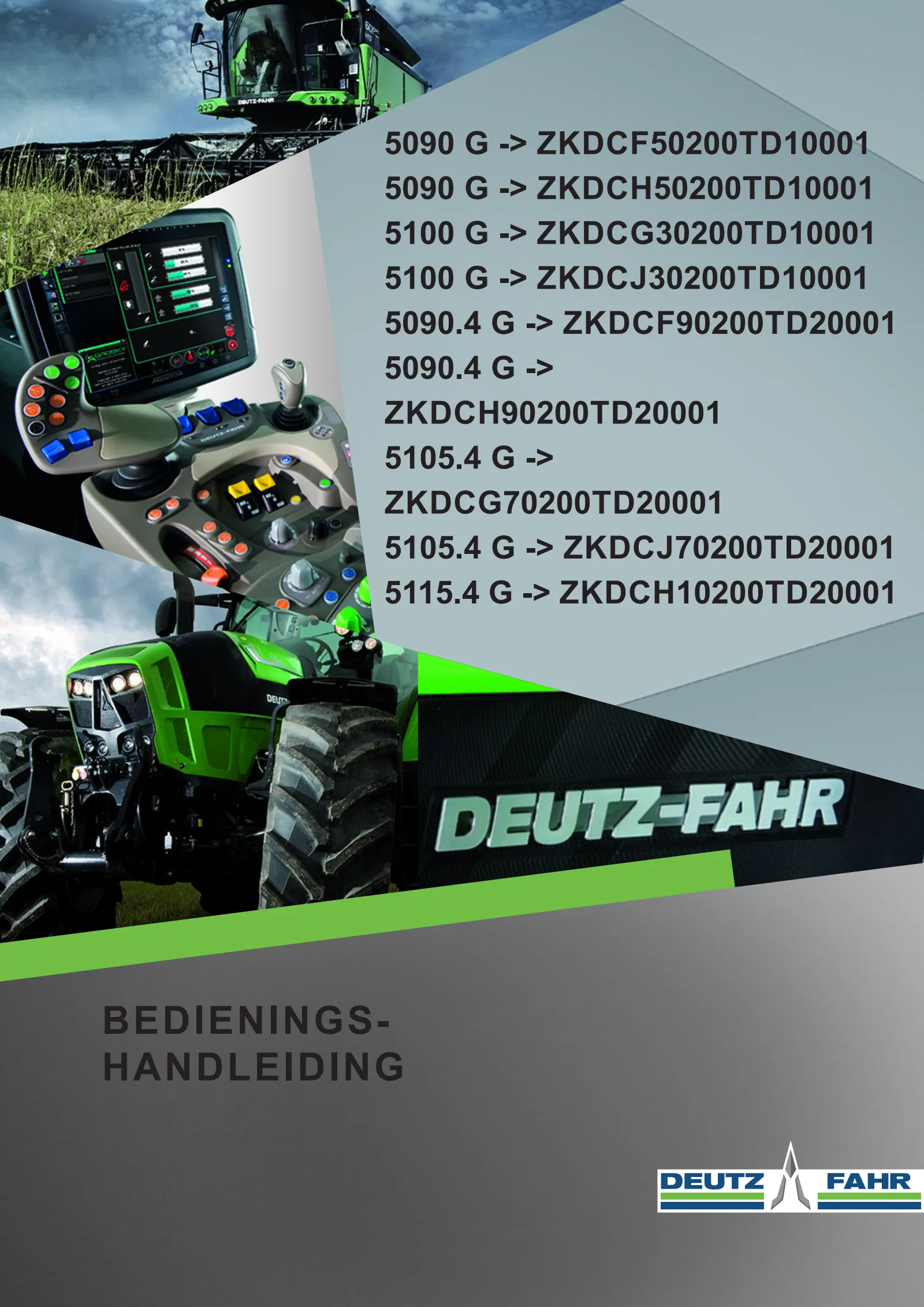 Bedieningshandleiding: 5090 G → ZKDCF50200TD10001