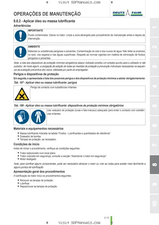 Manual do operador: 6205 AGROTRON TTV → WSXCD00200LD10001 – sample manual page 4