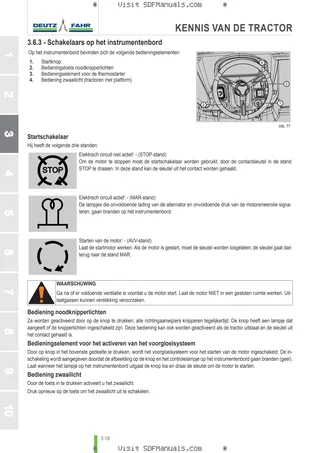 Bedieningshandleiding: 4050 E ( TURKEY MARKET ) – sample manual page 1