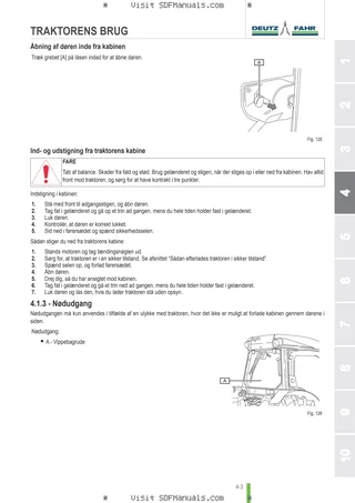 Betjeningshåndbog: 5080 DV → ZKDBV10200TD10001 – sample manual page 1