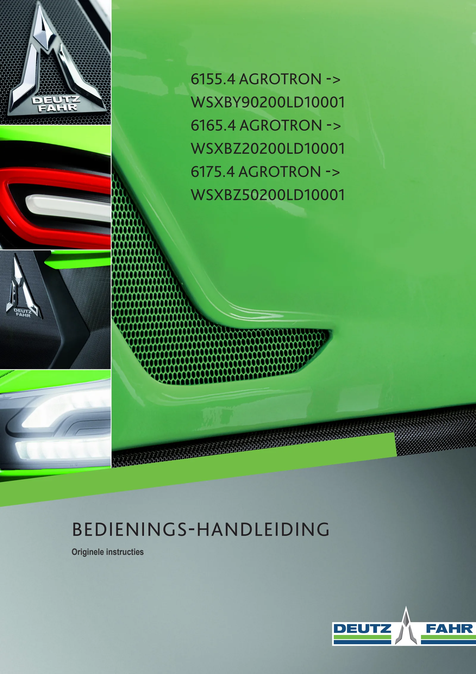 Bedieningshandleiding: 6155.4 AGROTRON → WSXBY90200LD10001