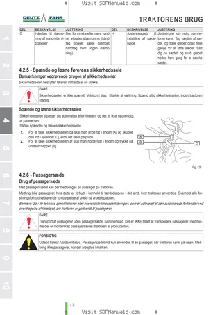 Betjeningshåndbog: 6120 TTV → WSXGJ60200TD10001 – sample manual page 1