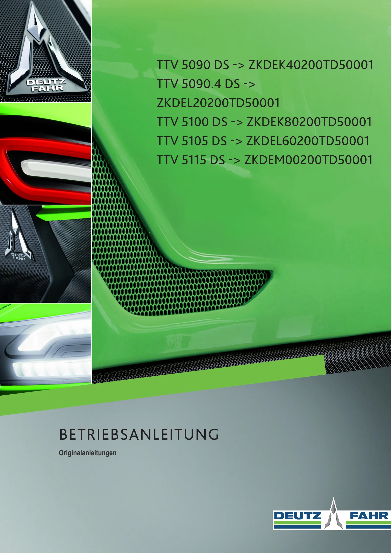 Betriebsanleitung: TTV 5090 DS → ZKDEK40200TD50001