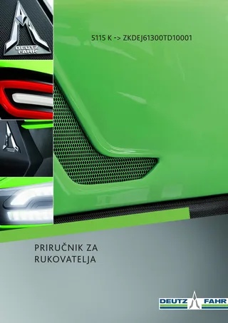 Priručnik za rukovatelja: 5115 K → ZKDEJ61500TD10001 – manual cover
