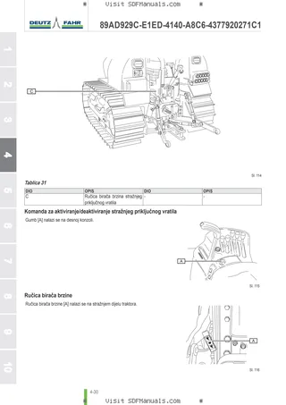 Priručnik za rukovatelja: 5115 K → ZKDEJ61500TD10001 – sample manual page 2